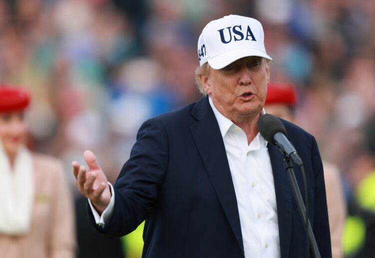 El presidente de EE.UU., Donald Trump, el 13 September 2026. EFE/NEIL HALL