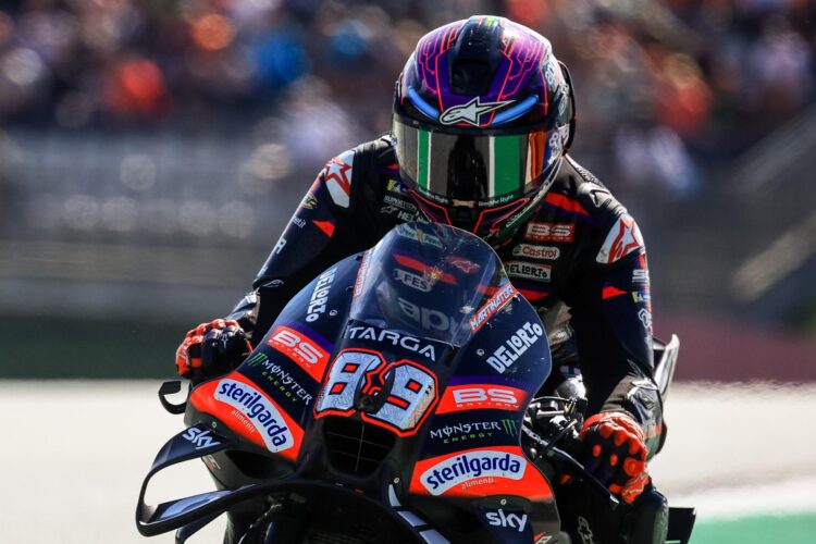 El español Jorge Martín (Aprilia RS-GP) en el Gran Premio de Austria de MotoGPEFE/EPA/MARTIN DIVISEK