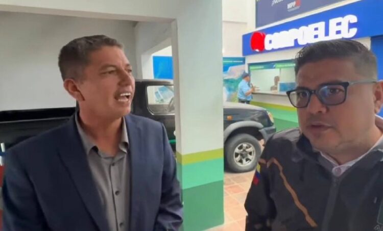 Alcaldes de Panamericano, Yhonathan Rangel y de San Judas Tadeo, Salvador Pérez. Foto: Mariana Duque