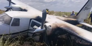 Aeronave se precipitó en aeropuerto de Ciudad Bolívar y dejó siete personas lesionadas