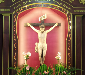 SOBRE EL CRISTO DE LA SALUD | Imagen colonial de la Iglesia Chiquinquirá de Trujillo |  Por: Alí Medina Machado