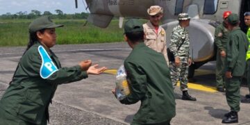 Activado puente aéreo para atender a familias afectadas en Aricagua