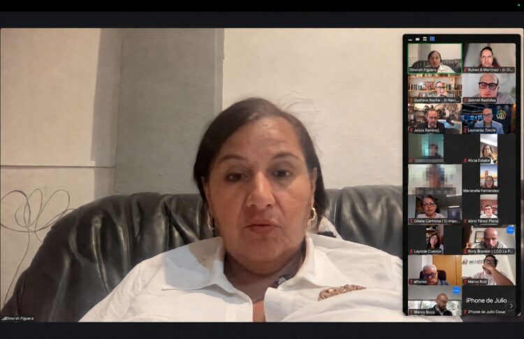 Reunión con Dinorah Figuera