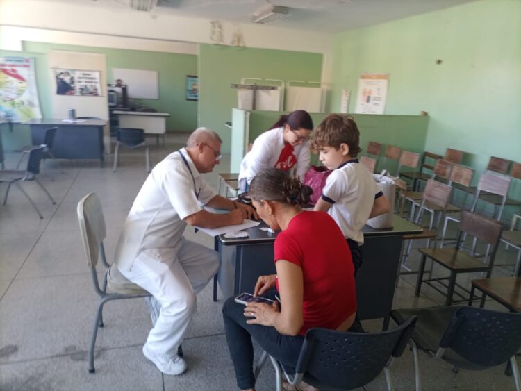 Aspecto del programa Ipasme va a la escuela.