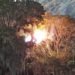 Tendido eléctrico se incendió en Boconó 