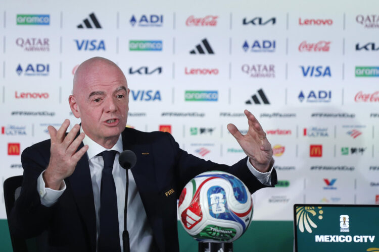 El presidente de la FIFA, Gianni Infantino, en foto de archivo de. Isaac Esquivel. EFE/