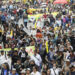 Miles de colombianos protestan en el primer paro nacional del Gobierno de De la Espriella