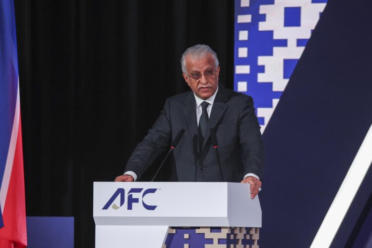 Foto de archivo del presidente de la Confederación Asiática de Fútbol, Salman bin Ebrahim Al Khalifa. EFE/EPA/FAZRY ISMAIL
