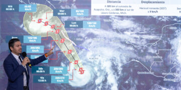 El huracán Trudy llegará con categoría 4 cerca de las costas mexicanas el domingo