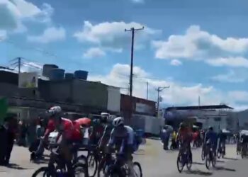 Sabana de Mendoza vibro con el paso de la vuelta a Venezuela