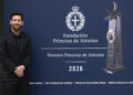 Multitudinario recibimiento a Messi en Oviedo para recoger el Princesa de los Deportes