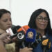 Delcy Rodríguez promete elecciones en Venezuela con una autoridad electoral «renovada»