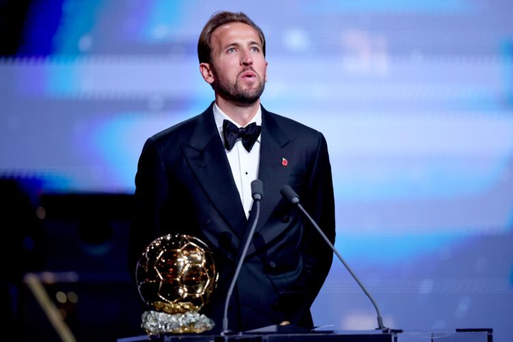 Harry Kane, delantero del Bayern de Múnich y de la selección inglesa, se coronó en Londres con el Balón de Oro EFE/EPA/TOLGA AKMEN