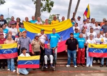 PUD – Motatán festejó el retorno de María Corina y exigió «presidenciales ya»