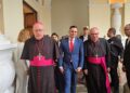 Nuncio apostólico visita Mérida para fortalecer lazos y promover la paz junto a las autoridades
