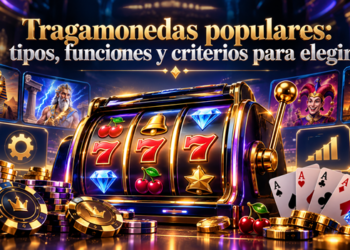 Tragamonedas populares: tipos, funciones y criterios para elegir