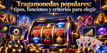 Tragamonedas populares: tipos, funciones y criterios para elegir