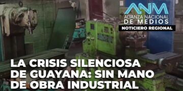 LA CRISIS SILENCIOSA DE GUAYANA: SIN MANO DE OBRA INDUSTRIAL | Noticiero Alianza Nacional de Medios #17OCT