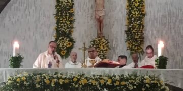 Pueblo de Carvajal homenajeó a su patrono San Rafael Arcángel