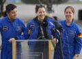 Adenot, la astronauta francesa de la EEI: «Las fronteras no se ven desde el espacio»