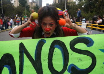 Manifestante contra De la Espriella: «Es el momento de ponerse en defensa de los DDHH»