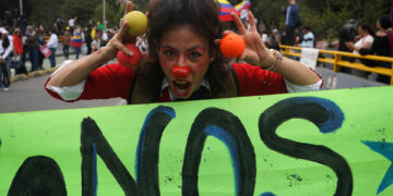 Manifestante contra De la Espriella: «Es el momento de ponerse en defensa de los DDHH»