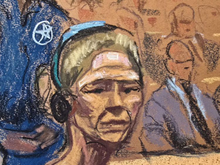 Fotografía de un dibujo realizado por la artista Jane Rosenberg donde aparece Cilia Flores, Foto: EFE, Jane Rosenberg