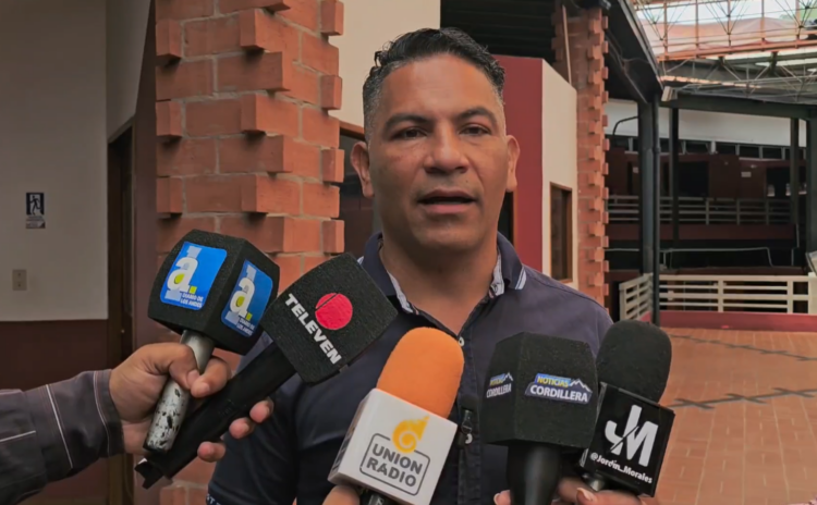 Valdemar Ramírez, presidente de la Asociación de Ganaderos de la Zona Alta. Fotos Elisabel Camacho