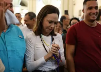 María Corina Machado regresó a Venezuela: las imágenes de su primera aparición pública en Lara